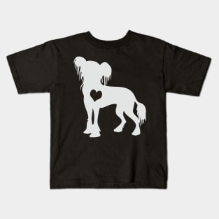 Adore Chinese Crested Dogs Kids T-Shirt